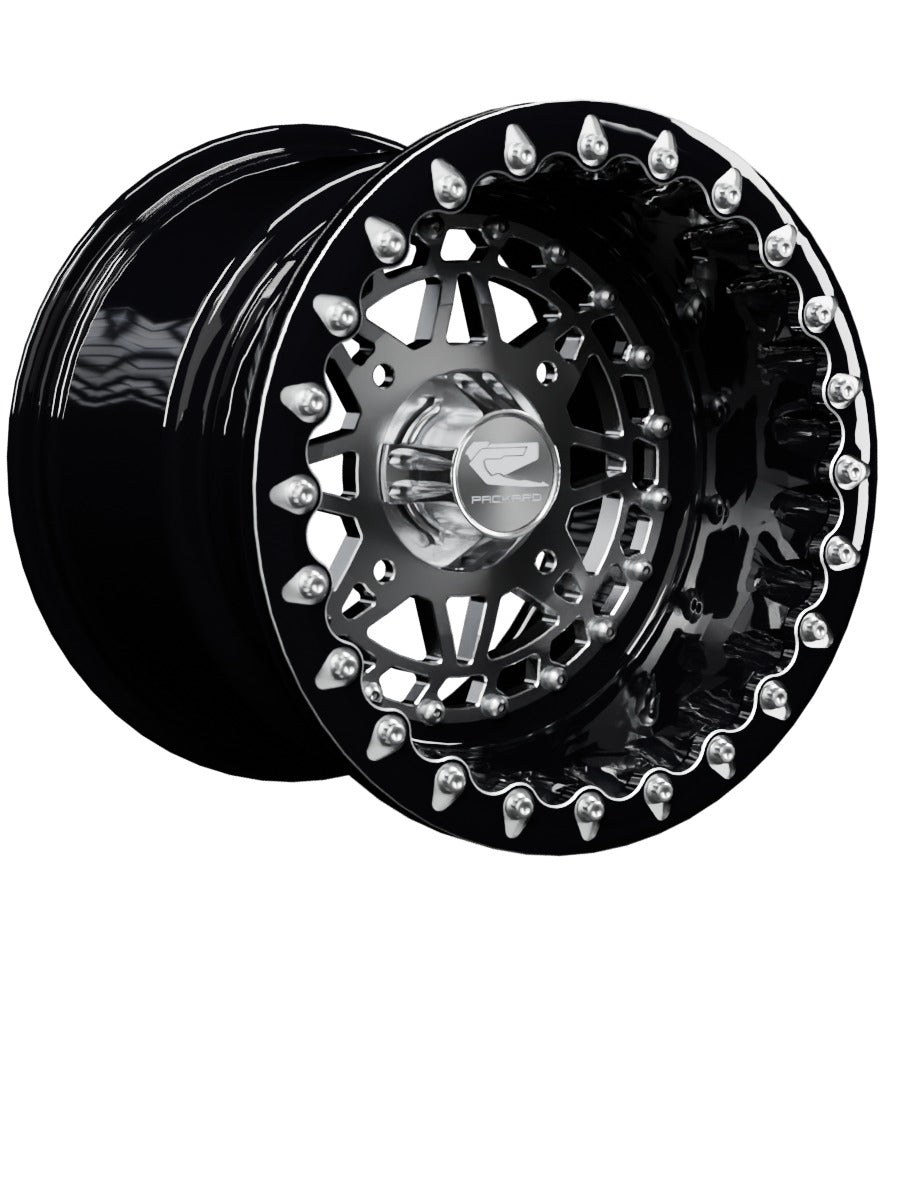Apollo - FF Forged Beadlock - Silver - 15x11 | 4x156 / Contrast Machined V.1 / Spinner cap