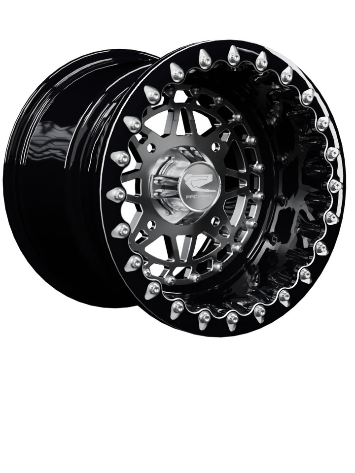 Apollo - FF Forged Beadlock - Silver - 15x11 | 4x156 / Contrast Machined V.1 / Spinner cap