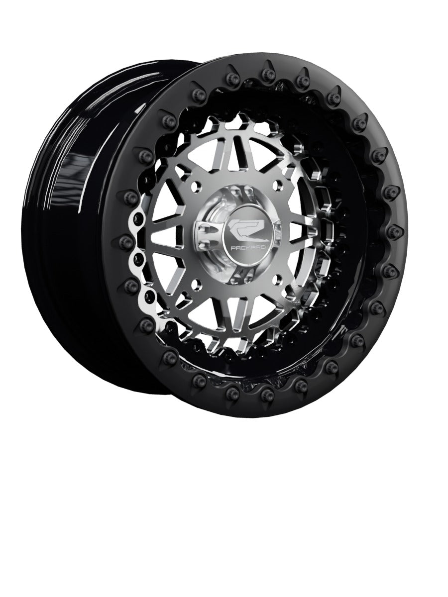 Apollo - FF Forged Beadlock - Silver - 15x7 | 4x156 / Satin Black V.1