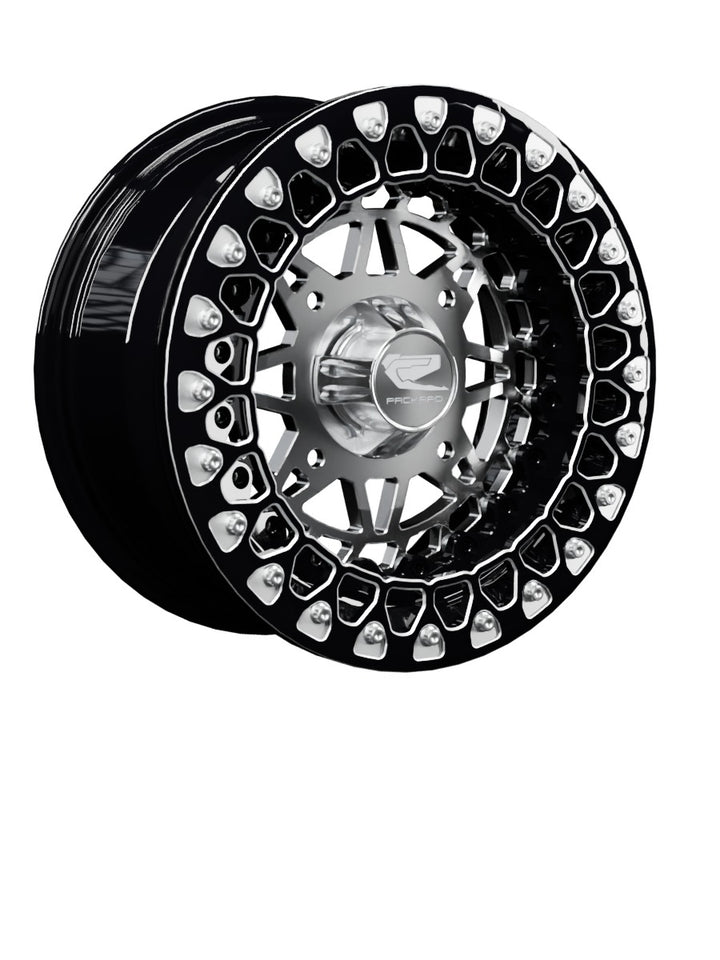 Apollo - FF Forged Beadlock - Silver - 15x7 | 4x156 / Contrast Machined V.2 / Spinner cap