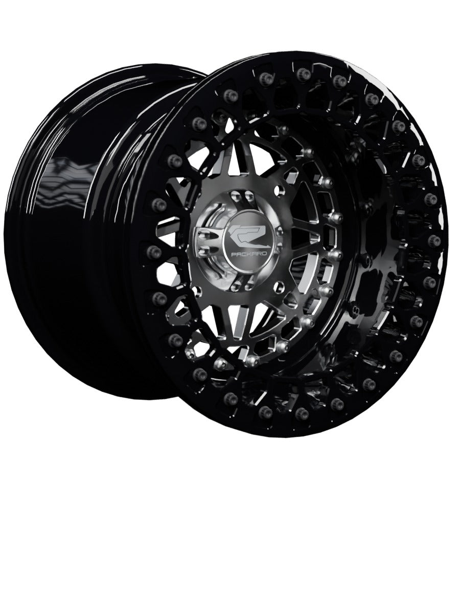 Apollo - FF Forged Beadlock - Silver - 15x11 | 4x156 / Gloss Black V.2