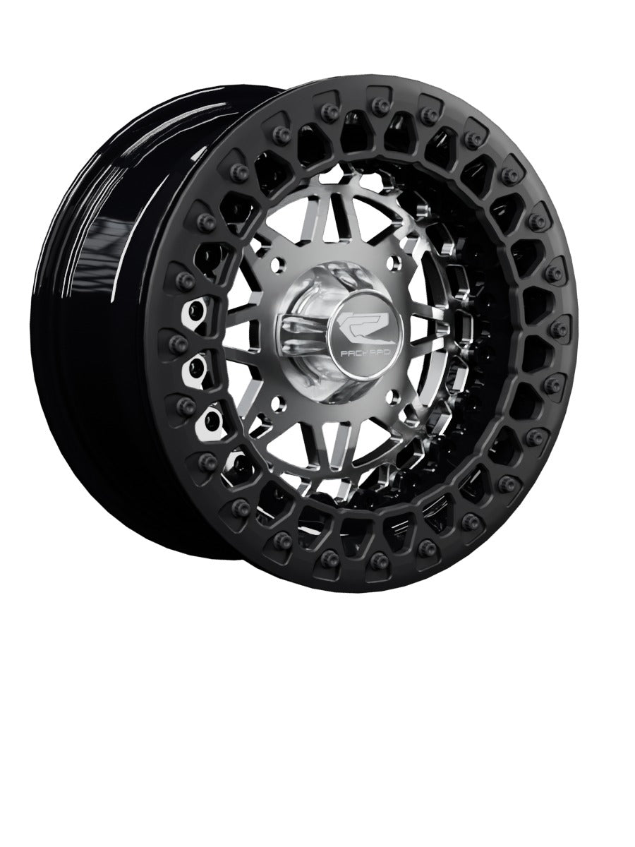 Apollo - FF Forged Beadlock - Silver - 15x7 | 4x156 / Satin Black V.2 / Spinner cap