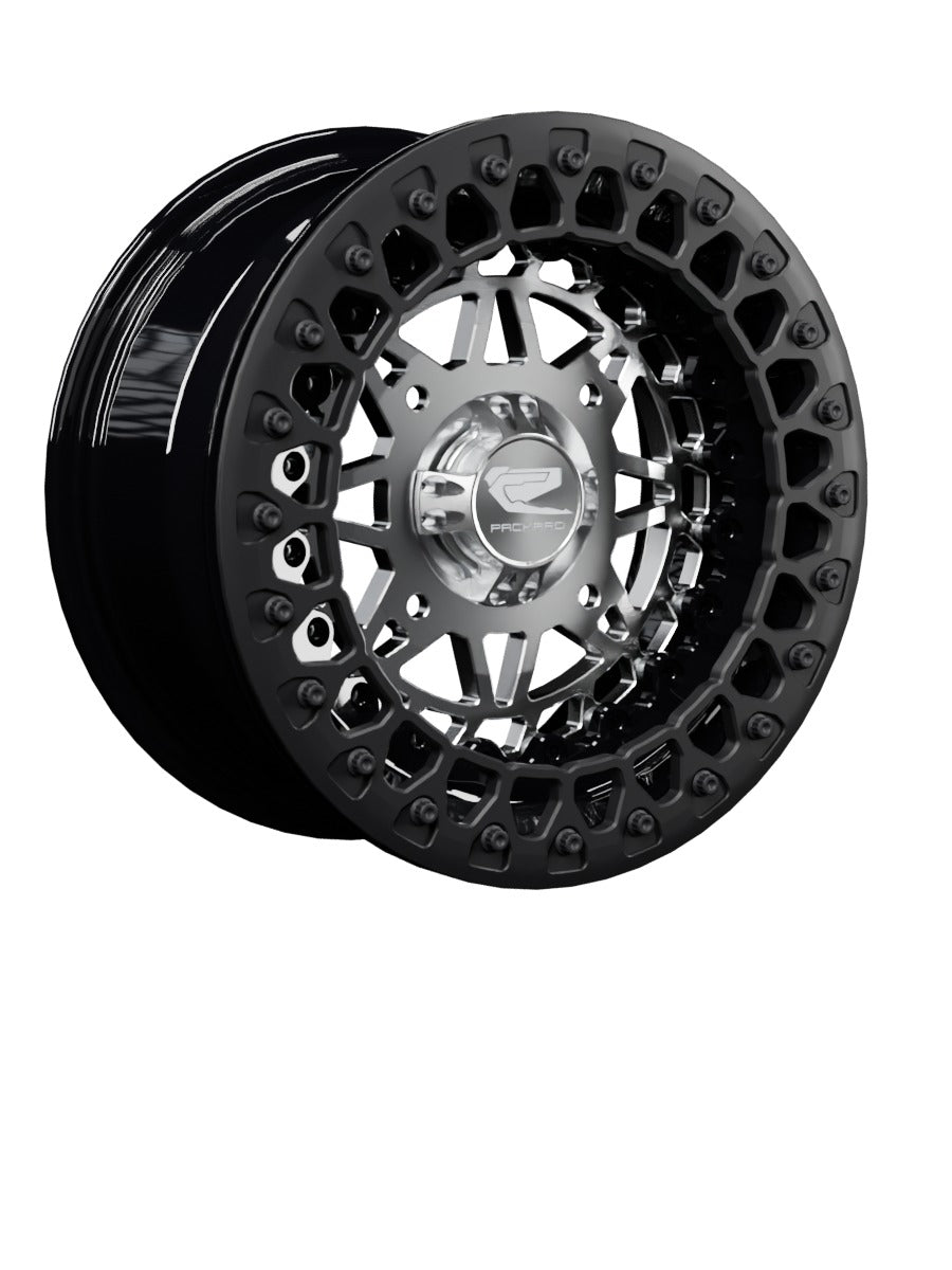 Apollo - FF Forged Beadlock - Silver - 15x7 | 4x156 / Satin Black V.2