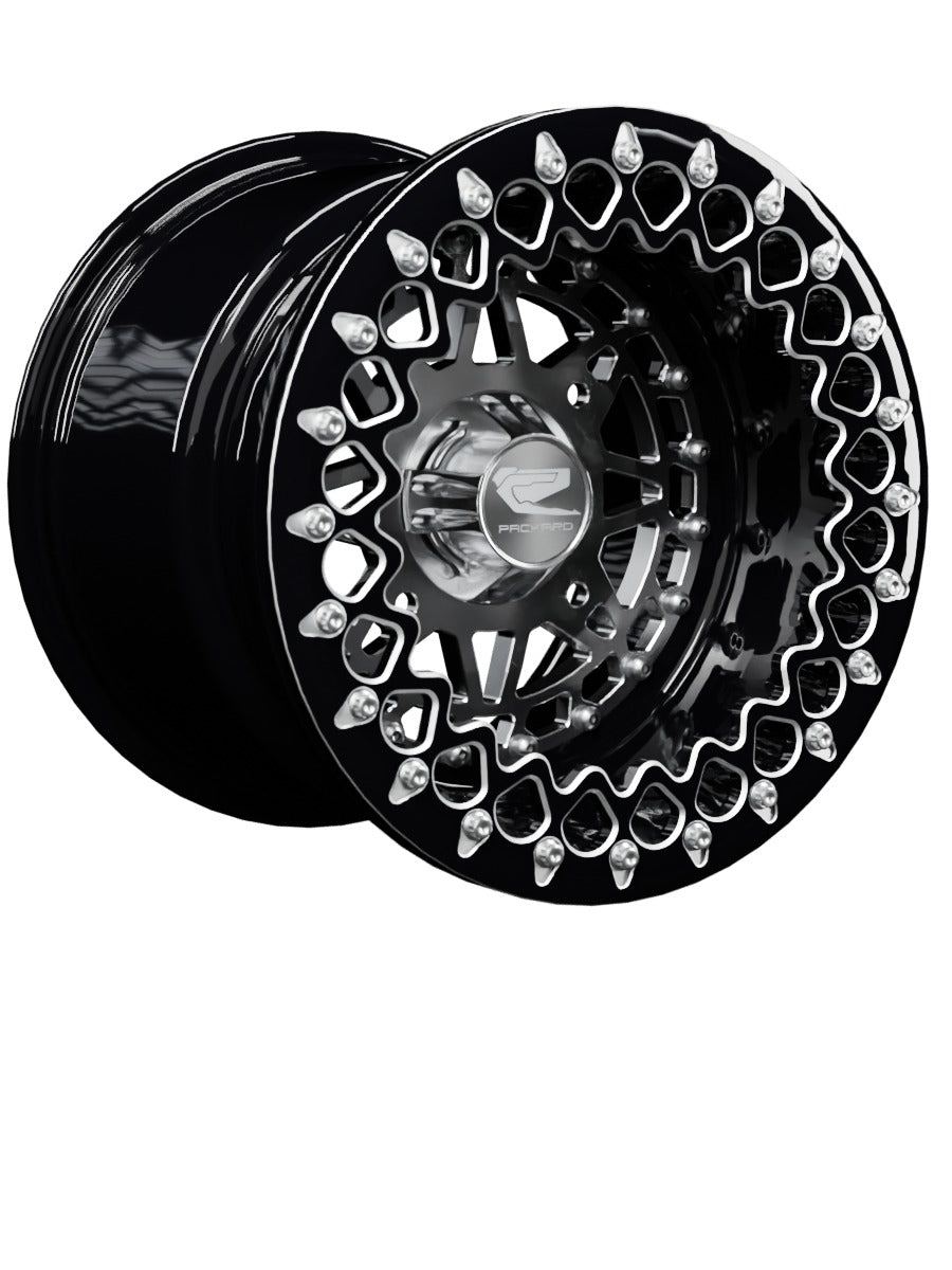 Apollo - FF Forged Beadlock - Silver - 15x11 | 4x156 / Contrast Machined V.3 / Spinner cap