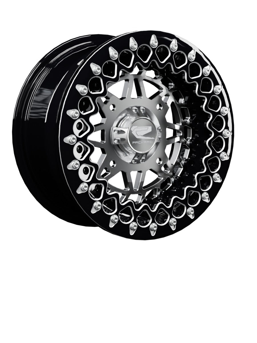 Apollo - FF Forged Beadlock - Trail & Dirt Contrast 15x7 ET50 - 15x7 ET50 | 4X156 / Contrast Machined V.3