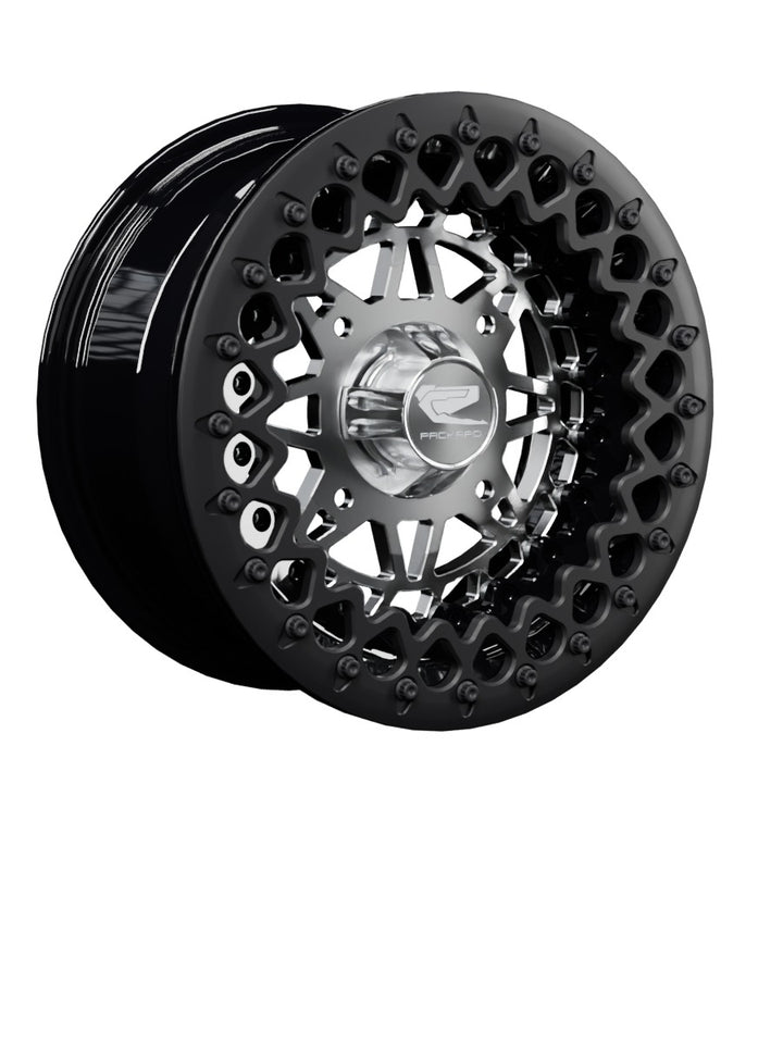 Apollo - FF Forged Beadlock - Silver - 15x7 | 4x156 / Satin Black V.3 / Spinner cap