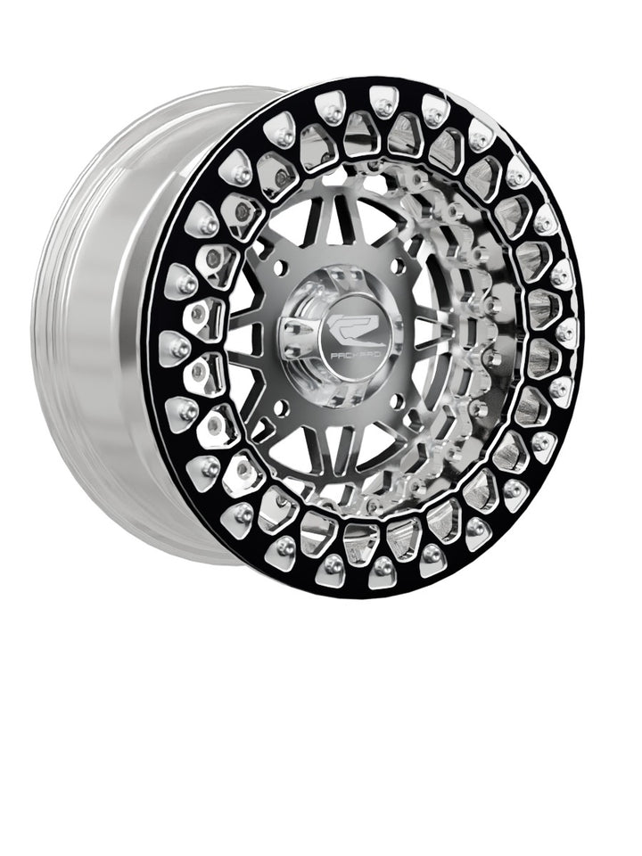 Apollo - FF Forged Polished Beadlock - Silver - 15x7 | 4x156 / Contrast Machined V.2