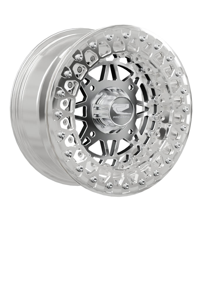 Apollo - FF Forged Polished Beadlock - Silver - 15x7 | 4x156 / Polished V.2 / Spinner cap