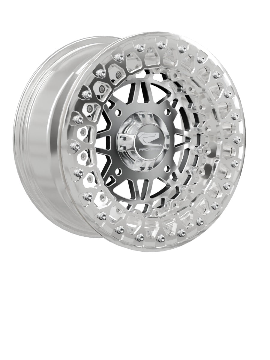 Apollo - FF Forged Polished Beadlock - Silver - 15x7 | 4x156 / Polished V.2