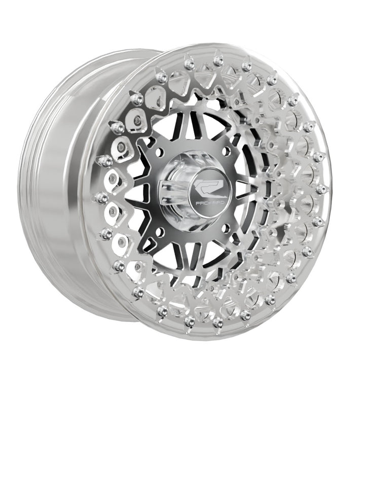 Apollo - FF Forged Polished Beadlock - Silver - 15x7 | 4x156 / Polished V.3 / Spinner cap