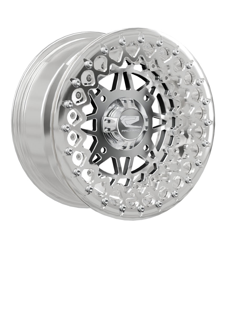 Apollo - FF Forged Polished Beadlock - Silver - 15x7 | 4x156 / Polished V.3