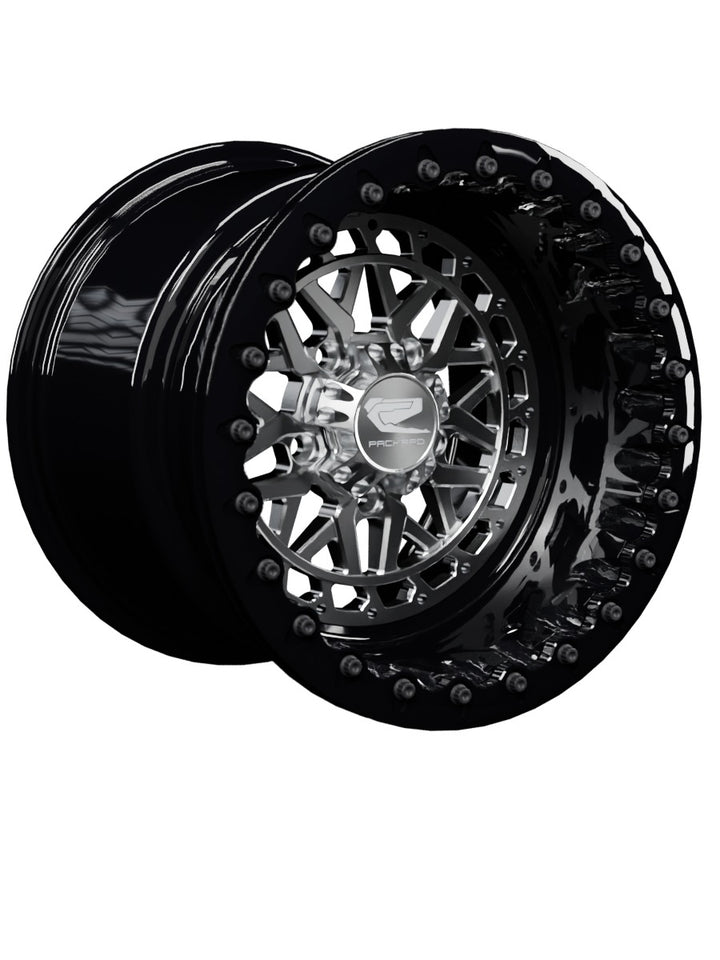 Apollo - FF Forged Beadlock - Silver RZR Pro R 5x4.5 - 15x11 | 5X4.5 / Gloss Black V.1