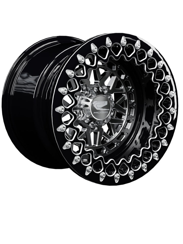 Apollo - FF Forged Beadlock - Silver RZR Pro R 5x4.5 - 15x11 | 5X4.5 / Contrast Machined V.3
