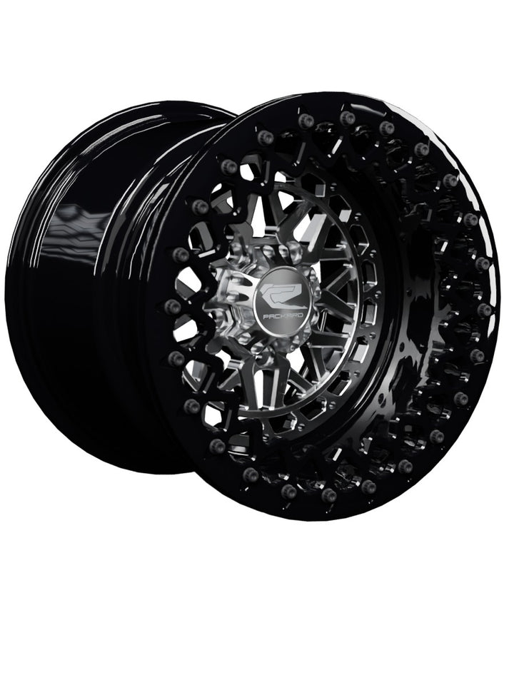 Apollo - FF Forged Beadlock - Silver RZR Pro R 5x4.5 - 15x11 | 5X4.5 / Gloss Black V.3