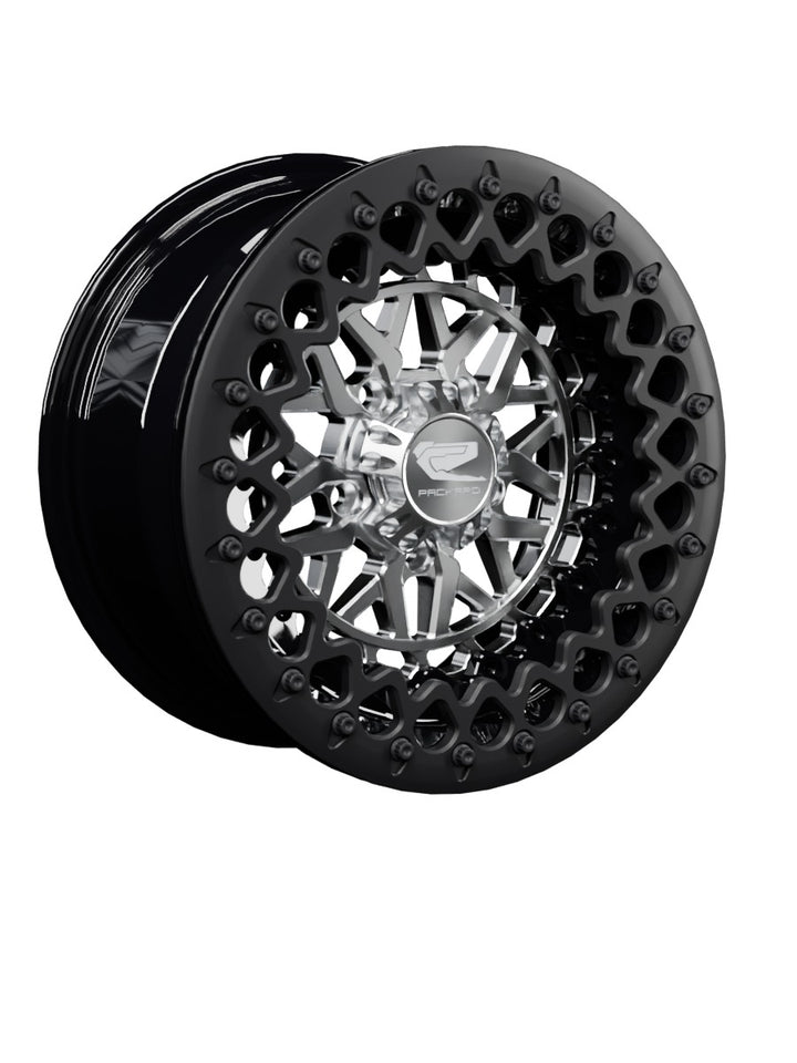 Apollo - FF Forged Beadlock - Silver RZR Pro R 5x4.5 - 15x7 | 5X4.5 / Satin Black V.3