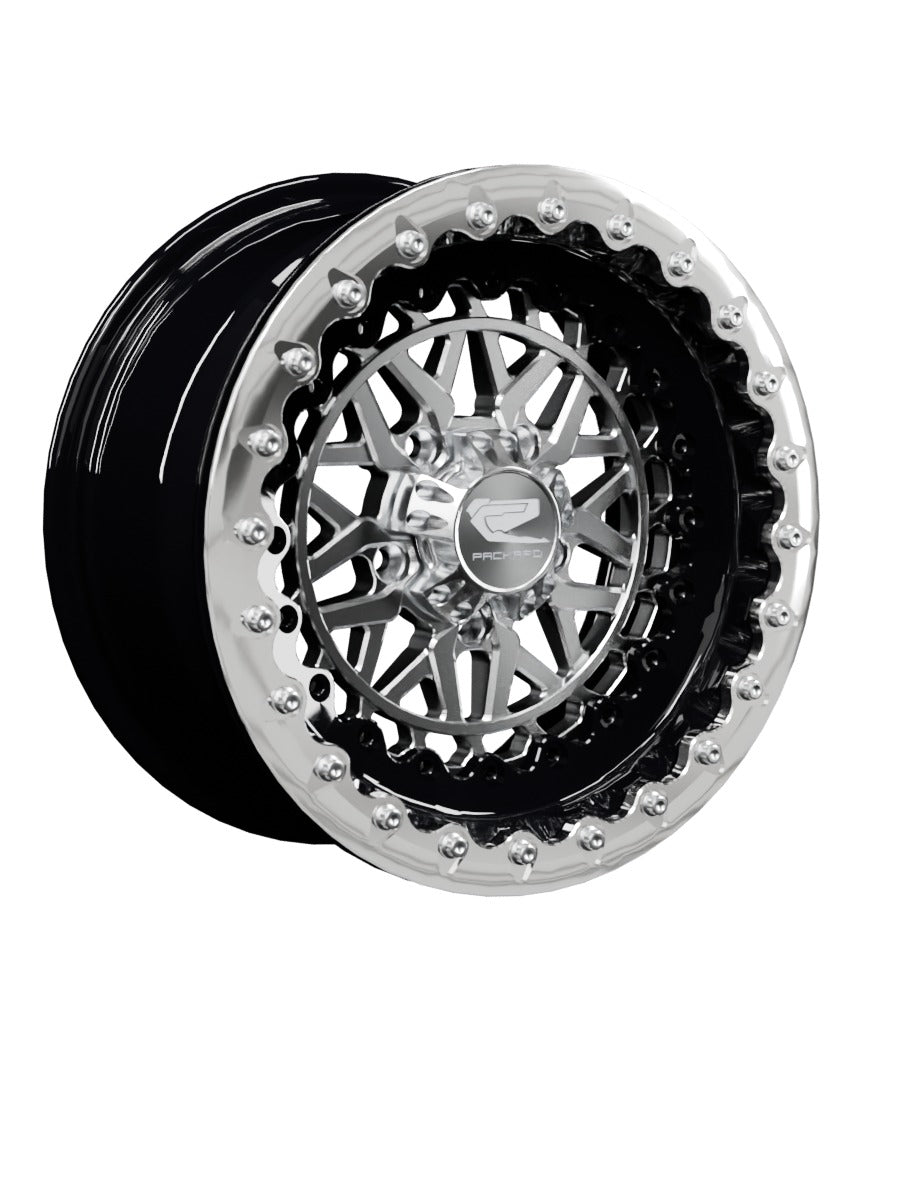 Apollo - FF Forged Beadlock - Silver RZR Pro R 5x4.5 - 15x7 | 5X4.5 / Polished V.1