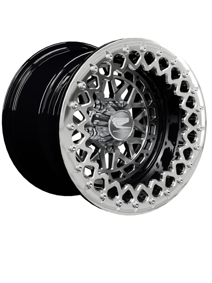Apollo - FF Forged Beadlock - Silver RZR Pro R 5x4.5 - 15x11 | 5X4.5 / Polished V.3 / Spinner cap