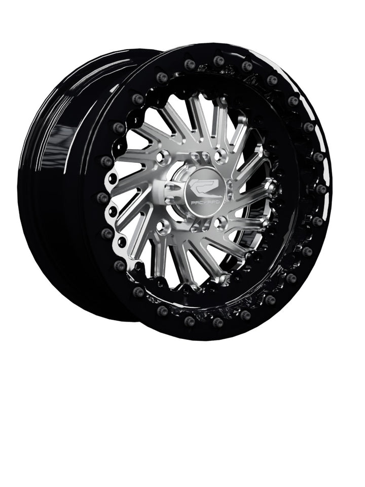 Cyclone - FF Forged Beadlock - Silver - 15x7 | 4x136 / Gloss Black V.1