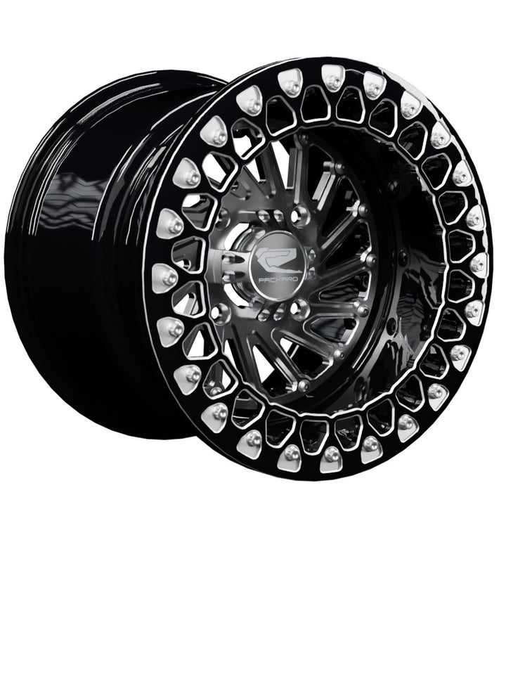 Cyclone - FF Forged Beadlock - Silver - 15x11 | 4x136 / Contrast Machined V.2