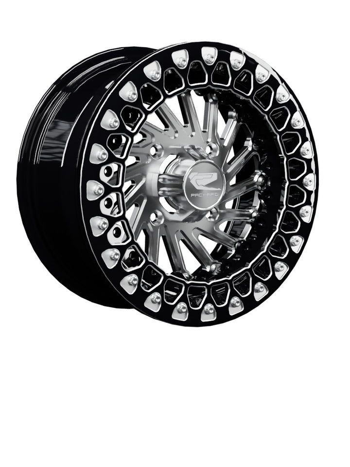 Cyclone - FF Forged Beadlock - Silver - 15x7 | 4x136 / Contrast Machined V.2 / Spinner cap
