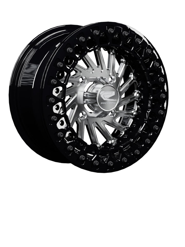 Cyclone - FF Forged Beadlock - Silver - 15x7 | 4x136 / Gloss Black V.2 / Spinner cap