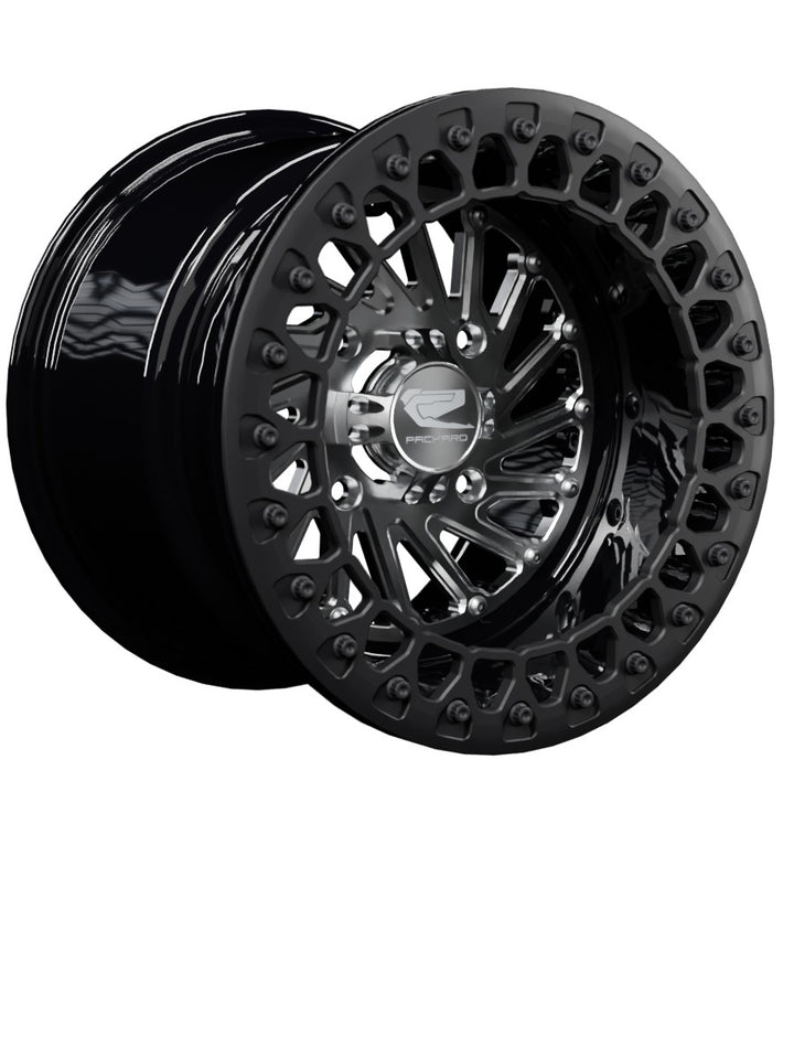 Cyclone - FF Forged Beadlock - Silver - 15x11 | 4x136 / Satin Black V.2