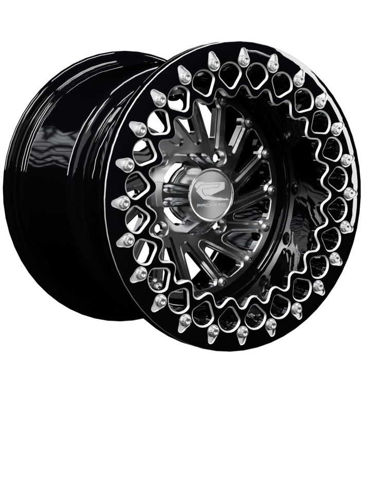 Cyclone - FF Forged Beadlock - Silver - 15x11 | 4x136 / Contrast Machined V.3 / Spinner cap