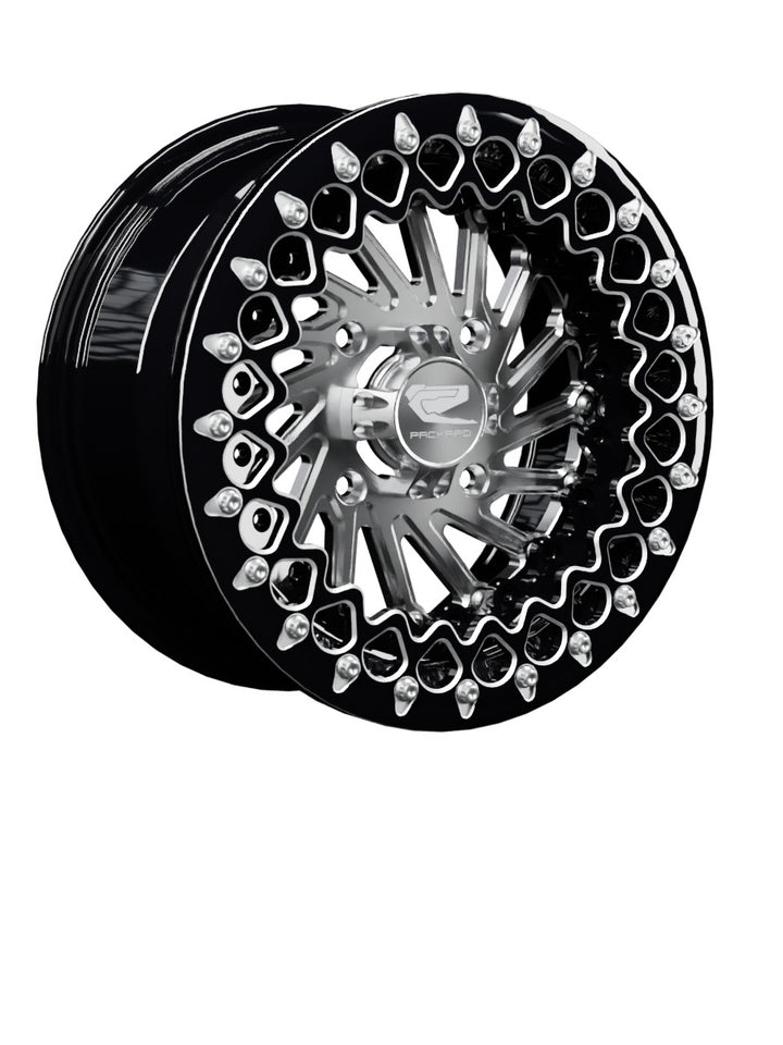 Cyclone - FF Forged Beadlock - Silver - 15x7 | 4x136 / Contrast Machined V.3
