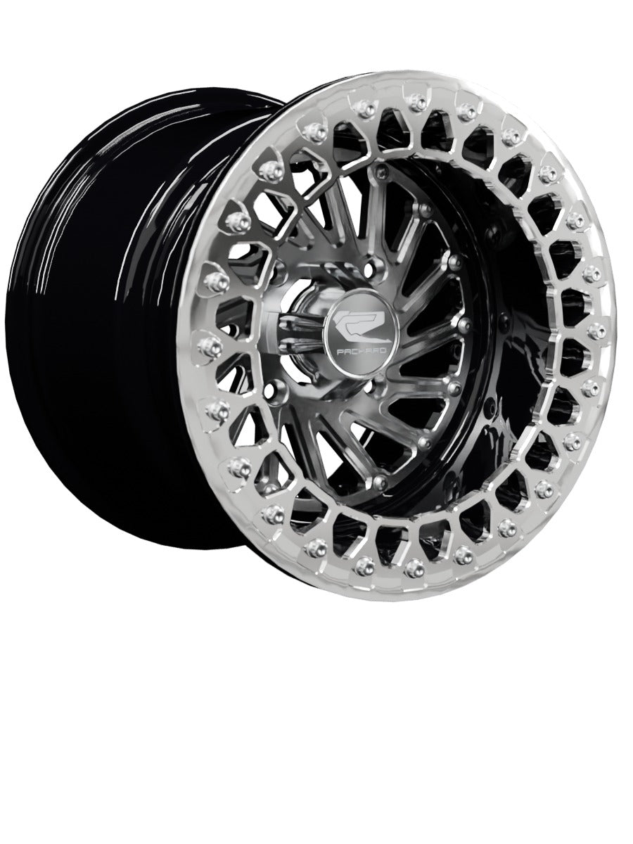 Cyclone - FF Forged Beadlock - Silver - 15x11 | 4x136 / Polished V.2 / Spinner cap