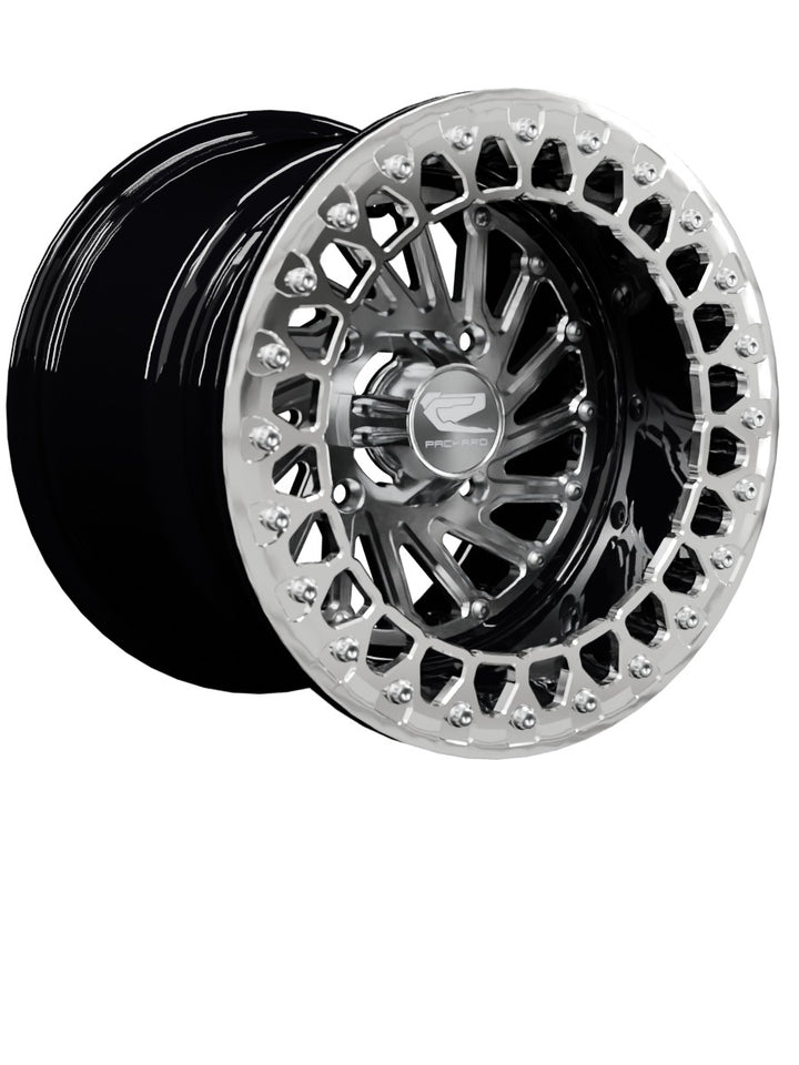 Cyclone - FF Forged Beadlock - Silver - 15x11 | 4x136 / Polished V.2 / Spinner cap