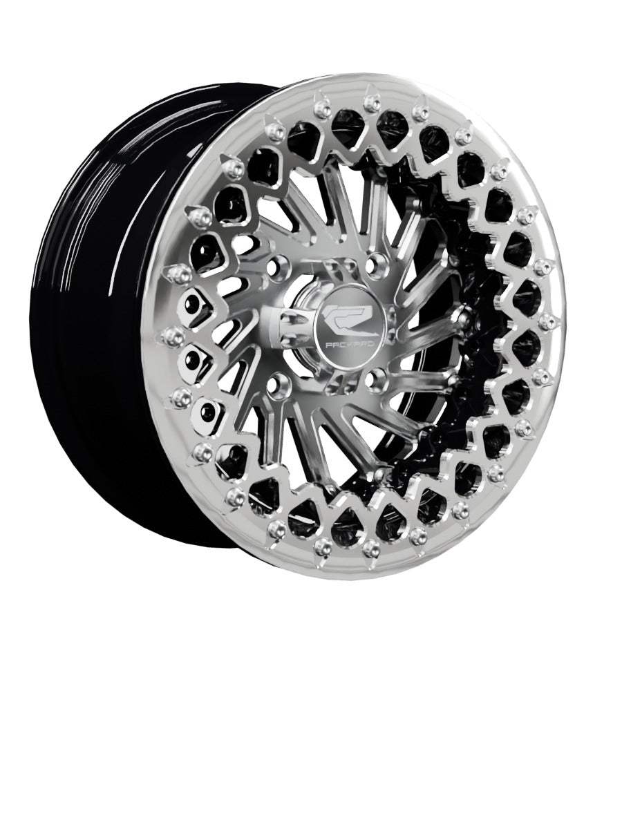 Cyclone - FF Forged Beadlock - Silver - 15x7 | 4x136 / Polished V.3