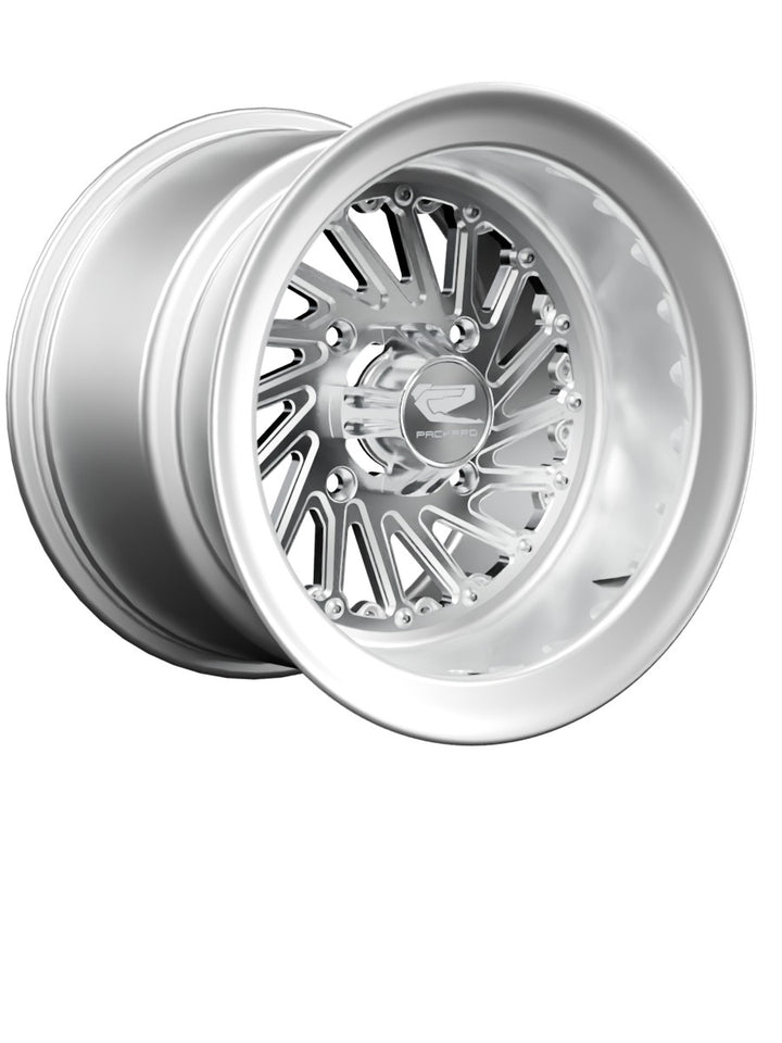 Cyclone - FF Forged Polished - Silver - 15x11 | 4x136 / Spinner cap