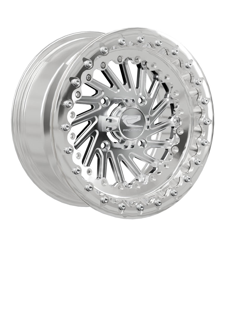 Cyclone - FF Forged Polished Beadlock - Silver - 15x7 | 4x136 / Polished V.1