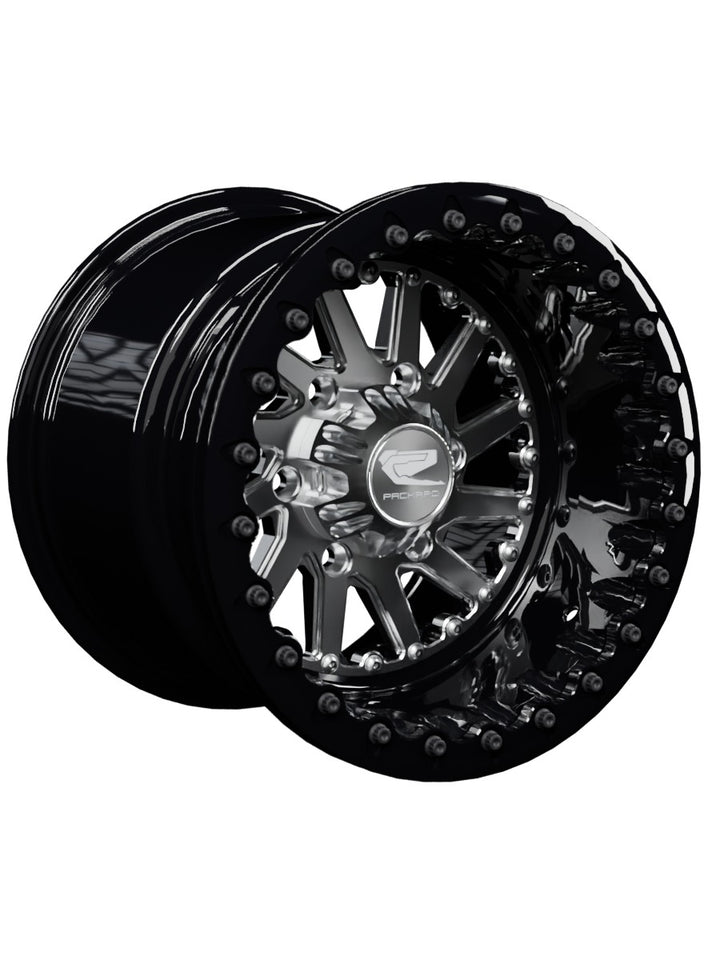 Cyclone - FF Forged Beadlock - Silver Maverick R 6x139.7 - 15x11 | 6X139.7 / Gloss Black V.1 / Spinner cap