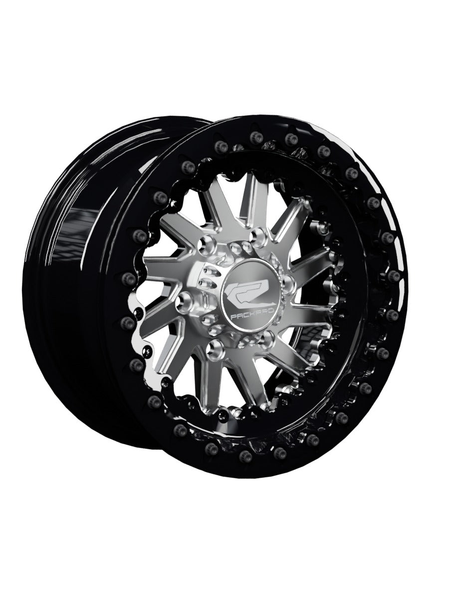 Cyclone - FF Forged Beadlock - Silver Maverick R 6x139.7 - 15x7 | 6X139.7 / Gloss Black V.1