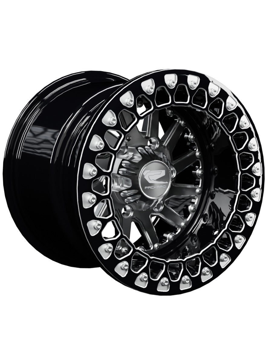 Cyclone - FF Forged Beadlock - Silver Maverick R 6x139.7 - 15x11 | 6X139.7 / Contrast Machined V.2 / Spinner cap