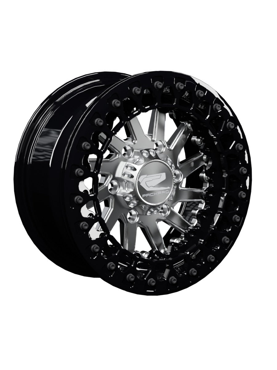 Cyclone - FF Forged Beadlock - Silver Maverick R 6x139.7 - 15x7 | 6X139.7 / Gloss Black V.2
