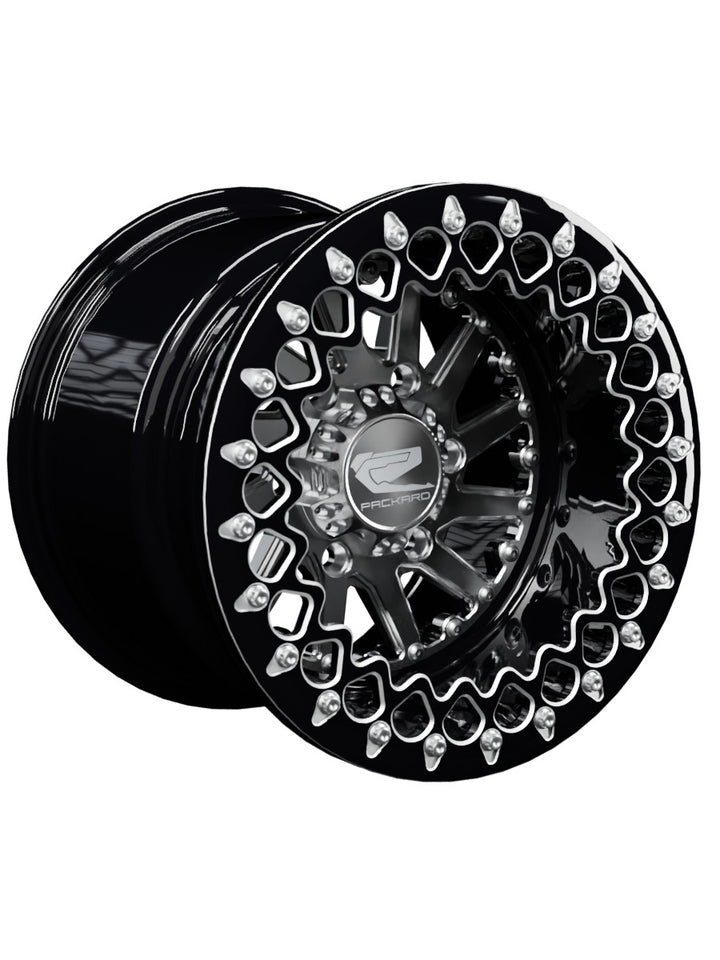 Cyclone - FF Forged Beadlock - Silver Maverick R 6x139.7 - 15x11 | 6X139.7 / Contrast Machined V.3