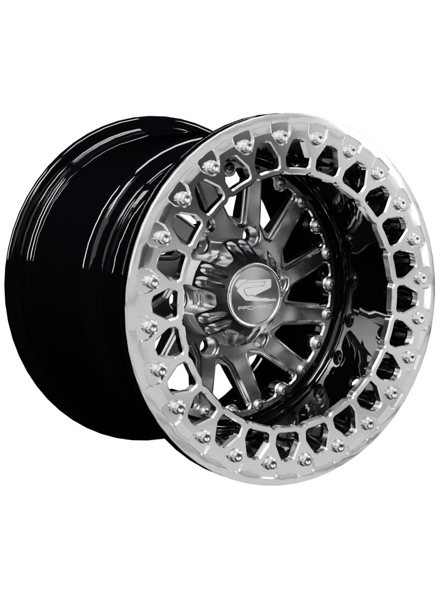 Cyclone - FF Forged Beadlock - Silver Maverick R 6x139.7 - 15x11 | 6X139.7 / Polished V.2 / Spinner cap