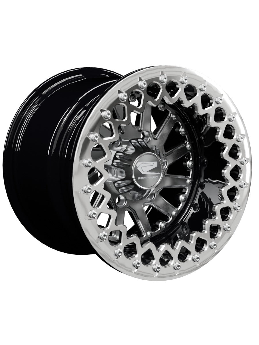 Cyclone - FF Forged Beadlock - Silver Maverick R 6x139.7 - 15x11 | 6X139.7 / Polished V.3 / Spinner cap