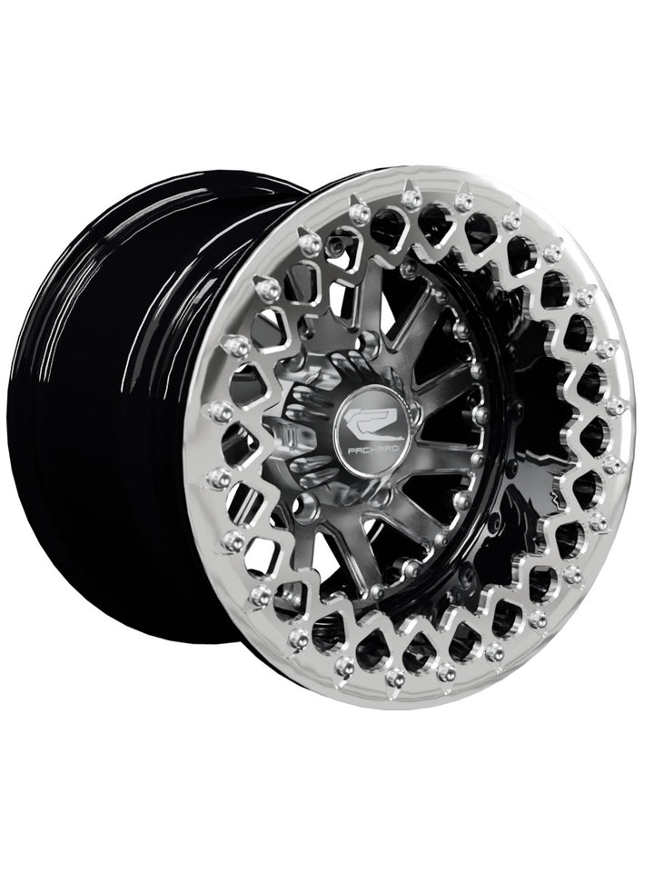 Cyclone - FF Forged Beadlock - Silver Maverick R 6x139.7 - 15x11 | 6X139.7 / Polished V.3 / Spinner cap