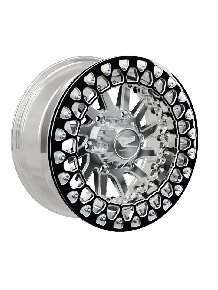 Cyclone - FF Forged Polished Beadlock - Silver Maverick R 6x139.7 - 15x7 | 6x139.7 / Contrast Machined V.2 / Spinner cap