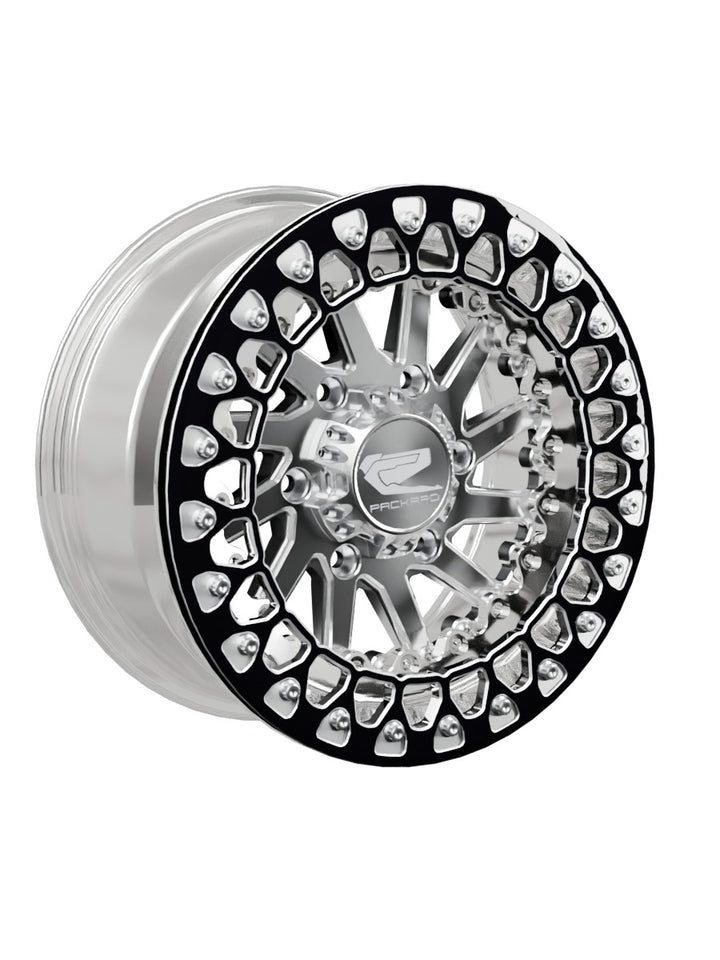 Cyclone - FF Forged Polished Beadlock - Silver Maverick R 6x139.7 - 15x7 | 6x139.7 / Contrast Machined V.2