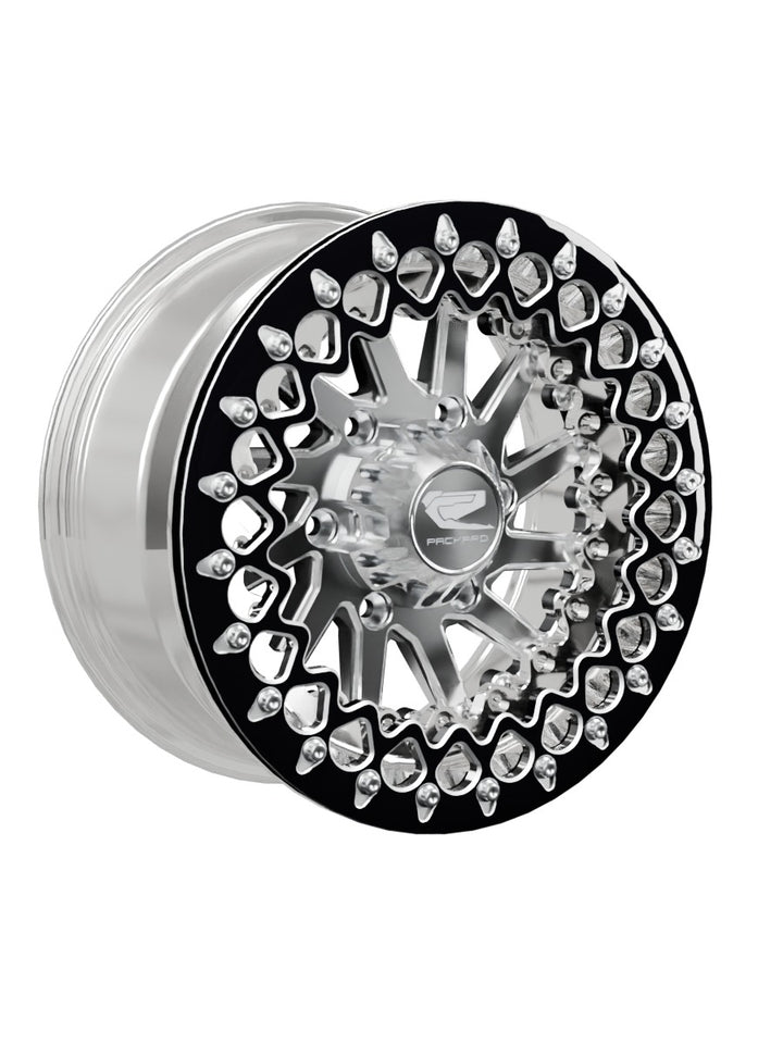 Cyclone - FF Forged Polished Beadlock - Silver Maverick R 6x139.7 - 15x7 | 6x139.7 / Contrast Machined V.3 / Spinner cap