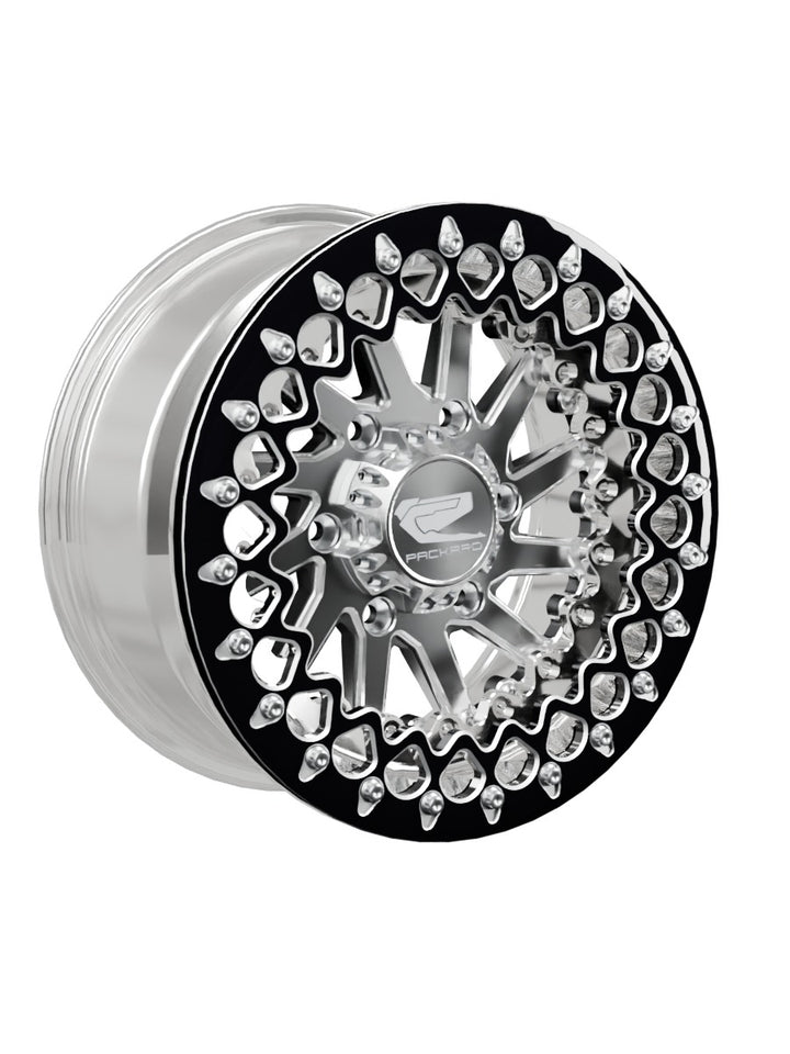 Cyclone - FF Forged Polished Beadlock - Silver Maverick R 6x139.7 - 15x7 | 6x139.7 / Contrast Machined V.3
