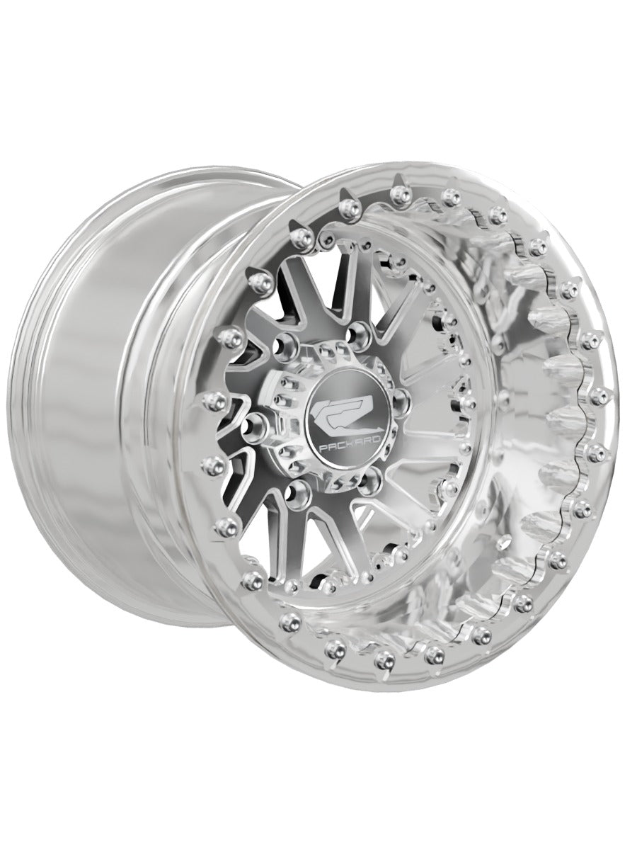 Cyclone - FF Forged Polished Beadlock - Silver Maverick R 6x139.7 - 15x11 | 6x139.7 / Polished V.1