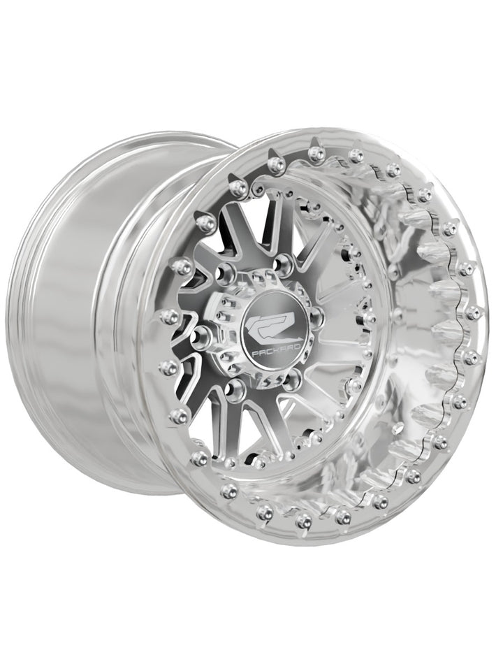 Cyclone - FF Forged Polished Beadlock - Silver Maverick R 6x139.7 - 15x11 | 6x139.7 / Polished V.1