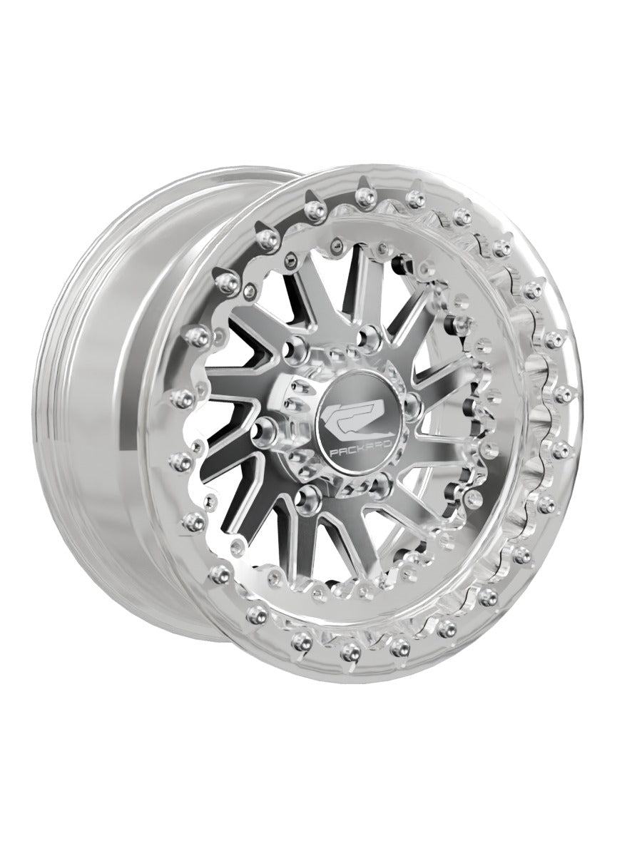 Cyclone - FF Forged Polished Beadlock - Silver Maverick R 6x139.7 - 15x7 | 6x139.7 / Polished V.1