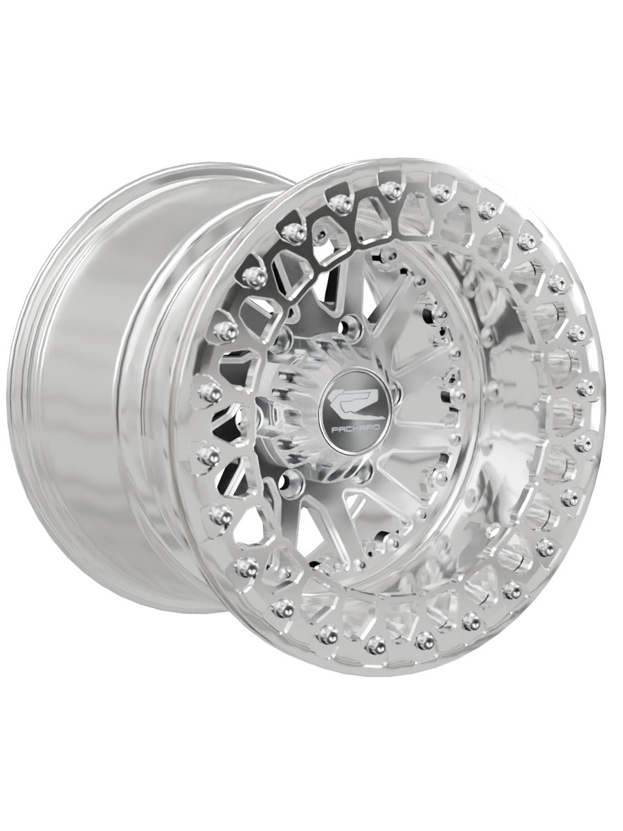 Cyclone - FF Forged Polished Beadlock - Silver Maverick R 6x139.7 - 15x11 | 6x139.7 / Polished V.2 / Spinner cap