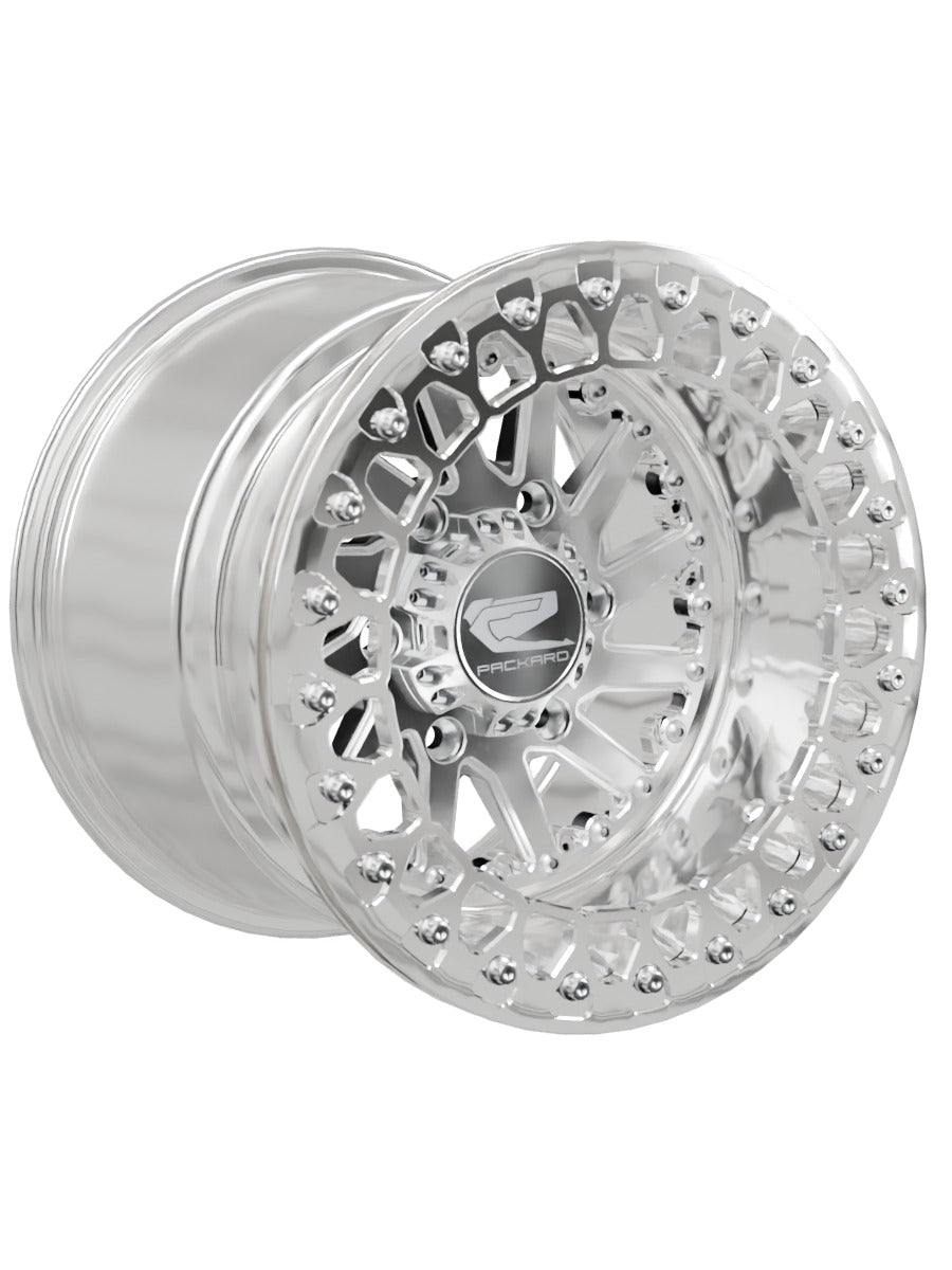 Cyclone - FF Forged Polished Beadlock - Silver Maverick R 6x139.7 - 15x11 | 6x139.7 / Polished V.2
